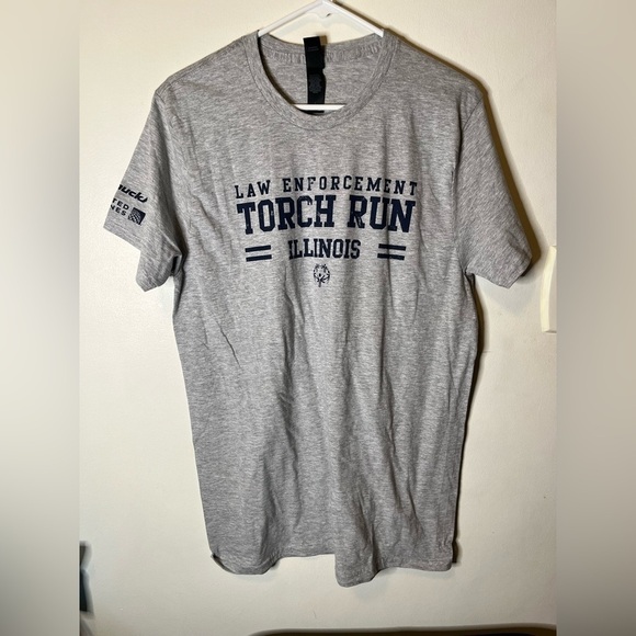 Hanes Tops - Law enforcement torch run tee